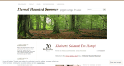 Desktop Screenshot of eternalhauntedsummer.com