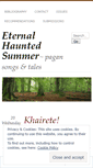 Mobile Screenshot of eternalhauntedsummer.com